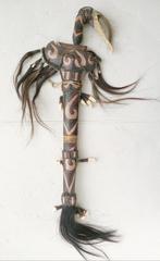 Dayak Mandau Keris Zwaard koppensnellers Kalimantan Indonesi, Antiek en Kunst, Verzenden