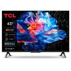 TCL 43" LED TV - November 2022, Ophalen, 50 Hz, 80 tot 100 cm, Smart TV