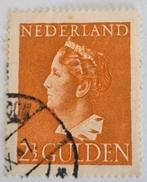 Nederland 1946 - NVPH 347  - Koningin Wilhelmina, Postzegels en Munten, Ophalen of Verzenden, T/m 1940, Gestempeld