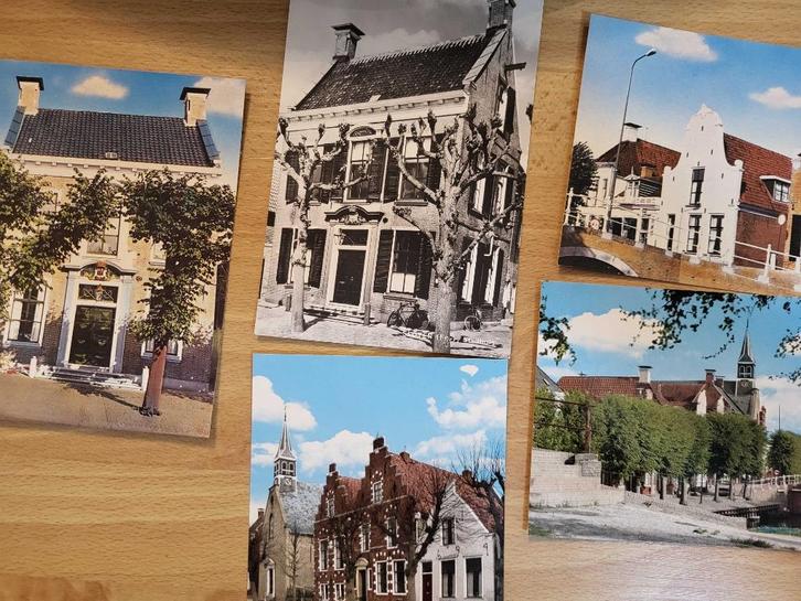 ansicht SLOTEN verzameling (5x), Verzamelen, Ansichtkaarten | Nederland, Friesland, Ophalen of Verzenden