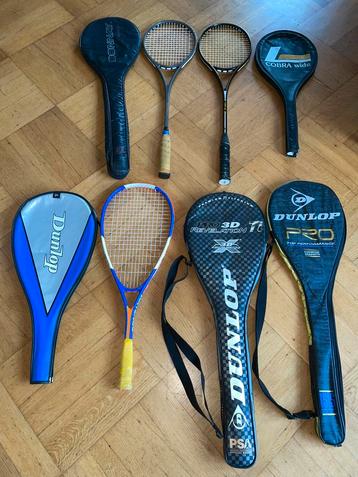 3 squashrackets squash racket artengo cobra wide beschikbaar voor biedingen