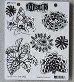 Dylusions stempel sets 9, Ophalen of Verzenden, Gebruikt, EZ-mounted stempel