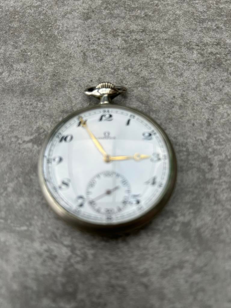 Vintage Omega Zakhorloge, Antiek en Kunst, Ophalen of Verzenden