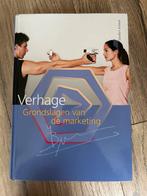 Verhage - Grondslagen van de marketing, Ophalen of Verzenden, Zo goed als nieuw, Economie en Marketing