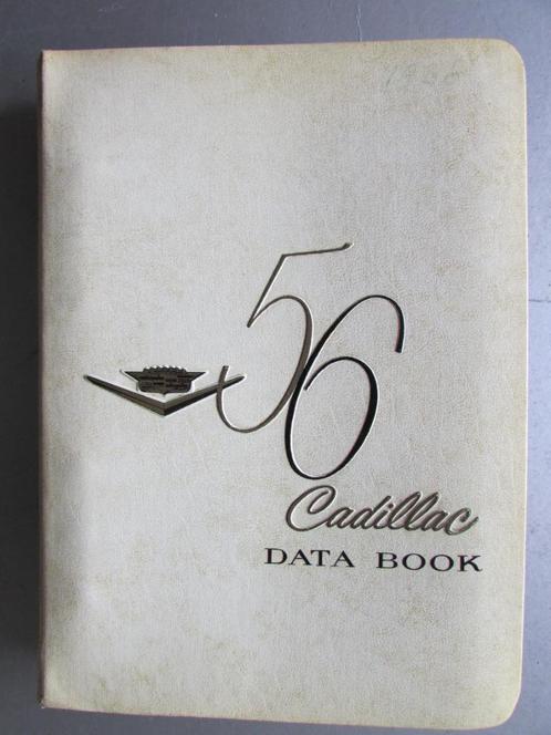 1956 CADILLAC Dealer Data Book, Engels, Boeken, Auto's | Folders en Tijdschriften, Gelezen, Ophalen of Verzenden