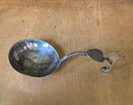 Massief zilveren roomlepel 1840, Antiek en Kunst, Ophalen, Zilver
