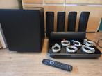 Philips Blu-ray 5.1 Home Cinema set HTS 7500/12, Audio, Tv en Foto, Home Cinema-sets, Ophalen, Philips, Gebruikt, Blu-ray-speler