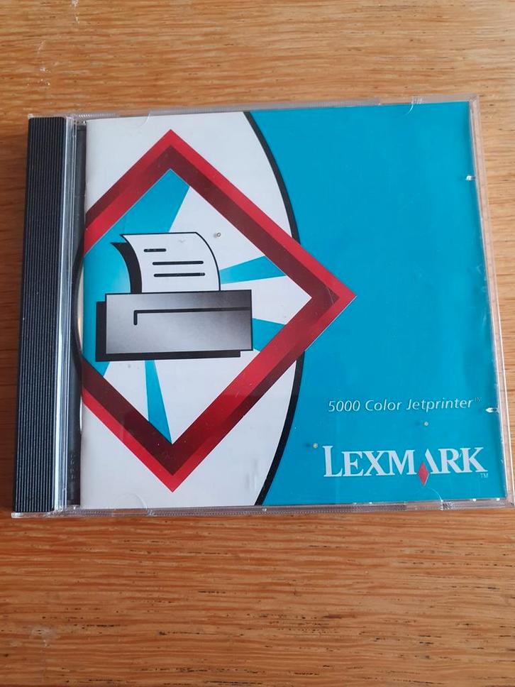 Lexmark 5000 Color Jetprinter Software CD, Computers en Software, Printerbenodigdheden, Gebruikt, Printerkabel, Ophalen of Verzenden