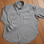 H&M bloes licht grijs overshirt gevilt maat L - als nieuw -, Ophalen of Verzenden, Zo goed als nieuw, Grijs, H&M
