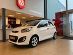 Kia Picanto 1.0 CVVT ComfortLine,100% Onderhouden,5 Deurs,5Z, Auto's, Kia, Euro 5, Stof, 400 kg, Wit
