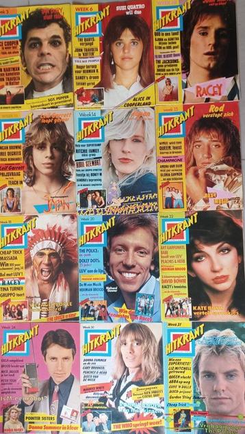 12 x HITKRANT uit 1979 // compleet met alle posters //