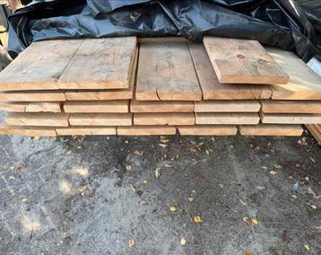 Vuren steigerhout geschaagd met ronde kanten 25x190x5000mm beschikbaar voor biedingen