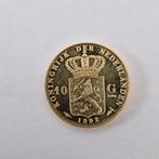 Gouden tientje, Zilver, Ophalen of Verzenden, Koningin Wilhelmina, Losse munt