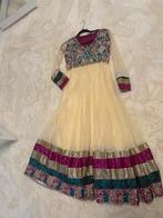 Elegante Indiase Jurk, Kleding | Dames, Jurken, Maat 38/40 (M), Beige, Ophalen of Verzenden, Zo goed als nieuw
