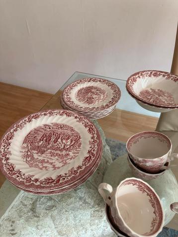 Diverse servies Myotts Country Life beschikbaar voor biedingen