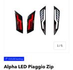Piaggio zip alpha led, Ophalen of Verzenden, Zo goed als nieuw