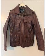Goosecraft jasje leer in zeer goede staat maat L prachtig, Kleding | Heren, Maat 52/54 (L), Bruin, Verzenden, Goosecraft