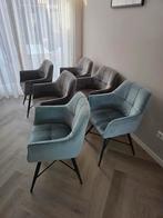 Eetkamerstoelen 6 stuks - als nieuw, Huis en Inrichting, Fauteuils, Ophalen, Zo goed als nieuw, 75 tot 100 cm, 50 tot 75 cm