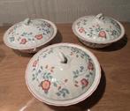 3 nieuwe schalen Briar Rose Churchill Chartwell Collection, Antiek en Kunst, Antiek | Servies compleet, Ophalen of Verzenden