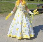 Elfia Fantasie Cosplay Bloemen Carnaval Trouwjurk, Ophalen of Verzenden, Gedragen, Wit, Trouwjurk