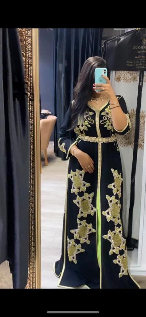 Prachtige Marokkaanse Takshita Jurk, Kleding | Dames, Carnavalskleding en Feestkleding, Zo goed als nieuw, Kleding, Huwelijk, Maat 38/40 (M)