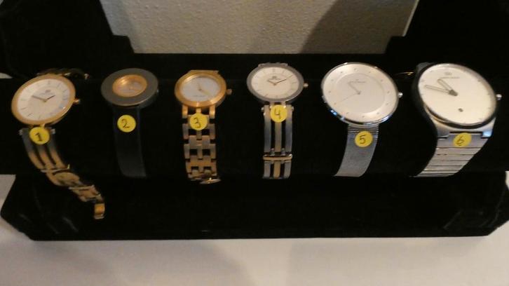 6 Diverse modellen Danish Design en Skagen horloge, Sieraden, Tassen en Uiterlijk, Horloges | Heren, Zo goed als nieuw, Polshorloge