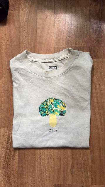 OBEY Mushroom Shirt - Maat S beschikbaar voor biedingen