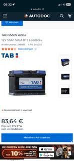 TAB 55559 Accu Nieuw, Auto-onderdelen, Accu's en Toebehoren, Ophalen of Verzenden