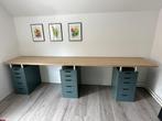 bureau met lade kastjes (lagkapten / alex), Huis en Inrichting, Ophalen, Gebruikt
