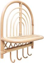 House of Tods Wandplank Kapstok Rotan, Ophalen of Verzenden, Nieuw, Kapstokje