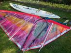 Mistral malibu complete surfset groot en klein zeil, Watersport en Boten, Windsurfen, Ophalen, Met draagtas, 300 cm of meer, Complete set