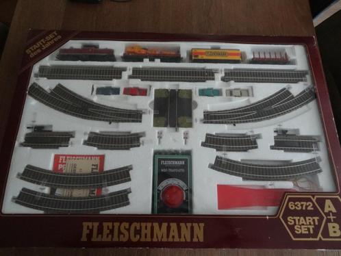Fleischmann Ho startset 6372 A+B, Hobby en Vrije tijd, Modeltreinen | H0, Zo goed als nieuw, Gelijkstroom, Fleischmann, Analoog
