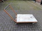 Plateau wagen transport wagen kar, 100 liter of meer, Ophalen, Gebruikt, Transportkar