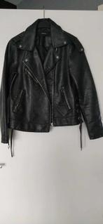 z.g.a.n mooie leren jasje maat M Vero Moda, Maat 38/40 (M), Zwart, Ophalen of Verzenden, Zo goed als nieuw