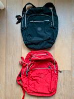 KIPLING Rugzak tas incl. aapje. Izgst. Rood Zwart Schooltas, Ophalen of Verzenden, Zo goed als nieuw, 40 cm of meer, Kipling