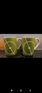 twee voetbal mokken, Ophalen of Verzenden, Nieuw, Overige stijlen, Kop(pen) en/of Schotel(s)