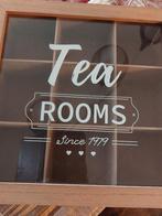 Mooie theedoos met 9 vakken - Zo goed als nieuw!, Ophalen of Verzenden, Zo goed als nieuw