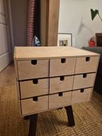 Houten kastje met lades, Huis en Inrichting, Ophalen, Met plank(en), 50 tot 100 cm, Zo goed als nieuw