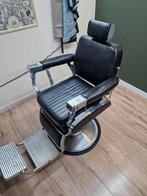 Belmont barber stoel jaren 60, Ophalen, Gebruikt, Oldschool, Zwart