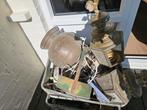 Te koop koperen  lampen, Antiek en Kunst, Ophalen