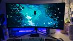 MSI MAG345CQR 34 inch ultrawide curved monitor, Ophalen, Zo goed als nieuw