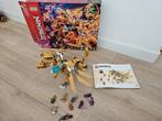Lego Ninjago 71774 Lloyd's Gouden Ultra Draak, Ophalen of Verzenden, Zo goed als nieuw, Complete set, Lego
