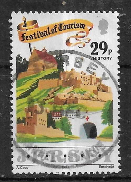183-25 Jersey 1999 / Festival of Tourism 29p, Postzegels en Munten, Postzegels | Europa | UK, Gestempeld, Verzenden