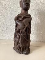Houten Beeld.(MAKONDE). Levensboom., Antiek en Kunst, Kunst | Beelden en Houtsnijwerken, Ophalen of Verzenden