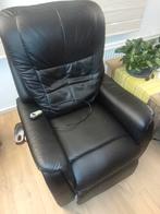 Sta op stoel (electrisch), Gebruikt, Minder dan 75 cm, Leer, Ophalen of Verzenden