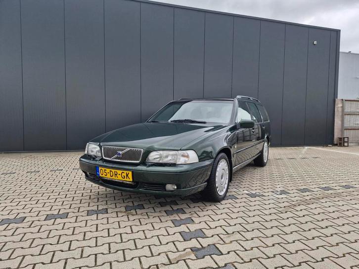 Volvo V70 2.4 Bi-fuel 1999 Groen, Auto's, Volvo, Particulier, V70, ABS, Boordcomputer, Centrale vergrendeling, Climate control