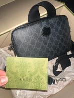 Gucci interlocking G tas, Sieraden, Tassen en Uiterlijk, Tassen | Schoudertassen, Ophalen of Verzenden, Zo goed als nieuw, Zwart