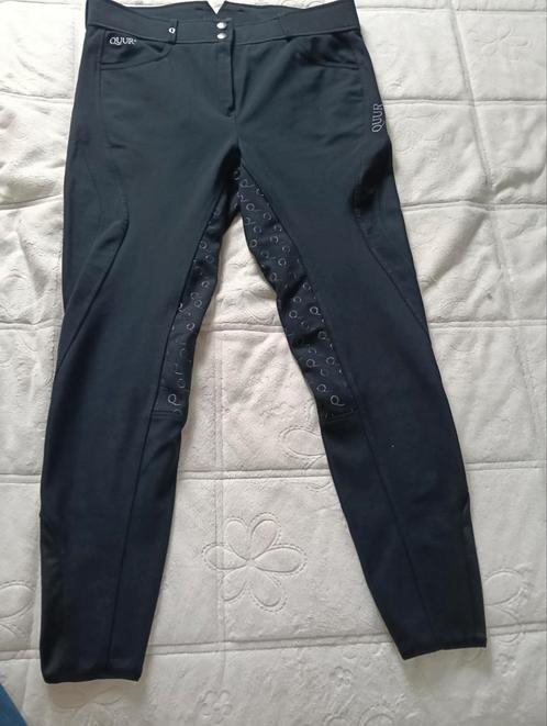 QUUR rijbroek nieuw zwart maat 44 nieuwe foto's, Dieren en Toebehoren, Paardrijkleding, Zo goed als nieuw, Onderkleding, Ophalen of Verzenden