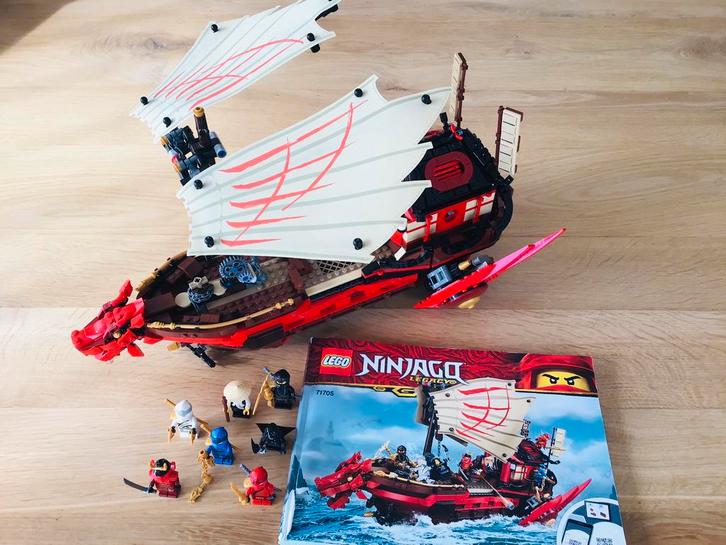 LEGO Ninjago 71705, Legacy Destiny’s Bounty, compleet, ZGAN, Kinderen en Baby's, Speelgoed | Duplo en Lego, Zo goed als nieuw