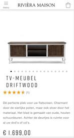 Rivièra Maison TV-meubel Driftwood, Minder dan 100 cm, 25 tot 50 cm, Zo goed als nieuw, Ophalen